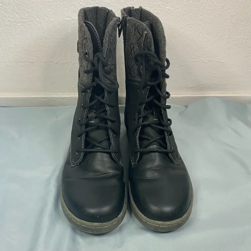 JBU Womens Hemlock Cap Toe Mid-Calf Fashion Boots Size 7